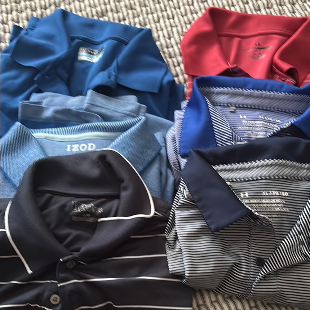 IZOD Blue Polo Shirt